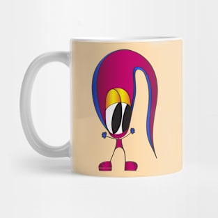 Funny Cartoon Character Mug